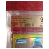 2013 Bowman Julio Morban Gold Refractor Autograph #d/50 - BCG 9.5/10