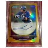 2013 Bowman Julio Morban Gold Refractor Autograph #d/50 - BCG 9.5/10