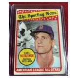 (2) 1969 Topps HOFer All-Star Cards - Oliva & Yaz