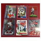 (6) Tom Brady Cards