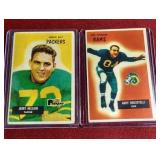 (2) 1955 Bowman Football Cards