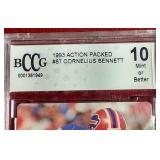 1993 Action Packed Cornelius Bennett - BCCG 10