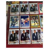 Large Lot of Brett Hull & Eric Lindros Cards
