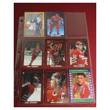 Large Lot of Brett Hull & Eric Lindros Cards