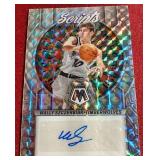 2022-23 Mosaic Wally Szczerbiak Autograph Card