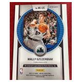 2022-23 Mosaic Wally Szczerbiak Autograph Card