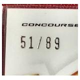 (5) Numbered Football Cards