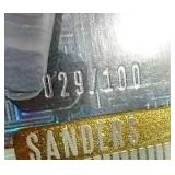 (5) Numbered Football Cards