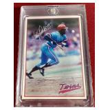 Rare 1985 7-11 Kirby Puckett Rookie Card