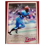 Rare 1985 7-11 Kirby Puckett Rookie Card