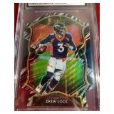 2020 Select Drew Lock Zebra Die-Cut - CGC 9