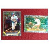 (2) 1993 Topps Micro Cards -  Ken Griffey, Jr. & Dennis Eckersley