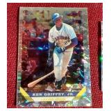 (2) 1993 Topps Micro Cards -  Ken Griffey, Jr. & Dennis Eckersley