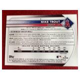 2025 Bowman Mike Trout - Green #d/399
