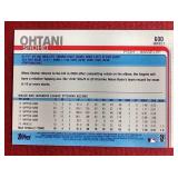 2019 Topps Shohei Ohtani Rookie Gold Cup Card