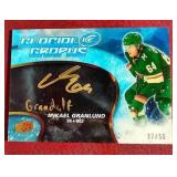 2018-19 Upper Deck Ice Mikael Granlund Autograph Card #d/50