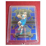 (3) Select Anthony Edwards Cards - Base & (2) Prizms