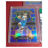 (3) Select Anthony Edwards Cards - Base & (2) Prizms
