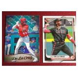 (2) Elly De La Cruz Rookie Cards