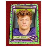 2024 Score-A-Treat JJ McCarthy Rookie - Green Bats SP