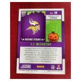 2024 Score-A-Treat JJ McCarthy Rookie - Green Bats SP