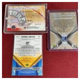 (3) Basketball Relic Cards - Nice Names!