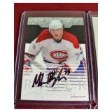 (4) Hockey Autograph Cards