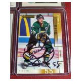 (4) Hockey Autograph Cards