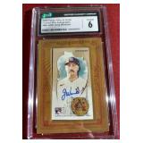 2023 Allen & Ginter Greg Weissert Autograph Rookie Card - CGC 6