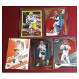 (5) Joe Burrow Cards - Includes Rookie & Prizm