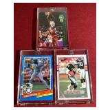 (3) Sports Legends Cards - Shaq, Ken Griffey Jr & Bo Jackson