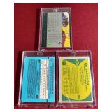 (3) Sports Legends Cards - Shaq, Ken Griffey Jr & Bo Jackson