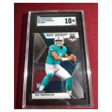 2020 Mosaic Tua Tagovailoa Rookie Card - SGC 10