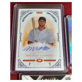 (4) Baseball Autograph Cards