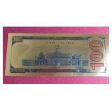 Michael Jordan & Kobe Bryant Gold Foil Note