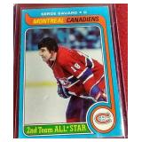 (5) 1979-80 Topps Hockey Cards - All HOFers