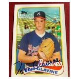 In Person Signed Tom Glavine Card