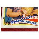 In Person Signed Tom Glavine Card