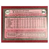 In Person Signed Tom Glavine Card