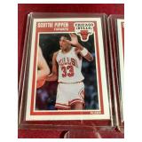 (3) 1989-90 Fleer Scottie Pippen 2nd Year Cards