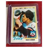 (2) Vintage Rod Carew Cards