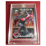Gorgeous 2024 Topps Chrome Elly De La Cruz Logofractor Rookie Card