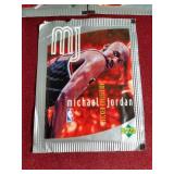 (3) Unopened 1998 Upper Deck Michael Jordan Sticker Packs