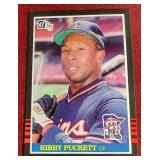 1985 Donruss Kirby Puckett Rookie Card