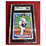 2024 Bowman Yoshinobu Yamamoto Rookie Card - SGC 10