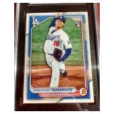 2024 Bowman Yoshinobu Yamamoto Rookie Card - SGC 10