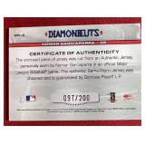Donruss Nomar Garciaparra Game-Worn Jersey Card - #d/200