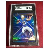 2021 Panini XR Justin Herbert #d/199 - SGC 9.5