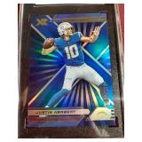 2021 Panini XR Justin Herbert #d/199 - SGC 9.5