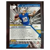 2021 Panini XR Justin Herbert #d/199 - SGC 9.5